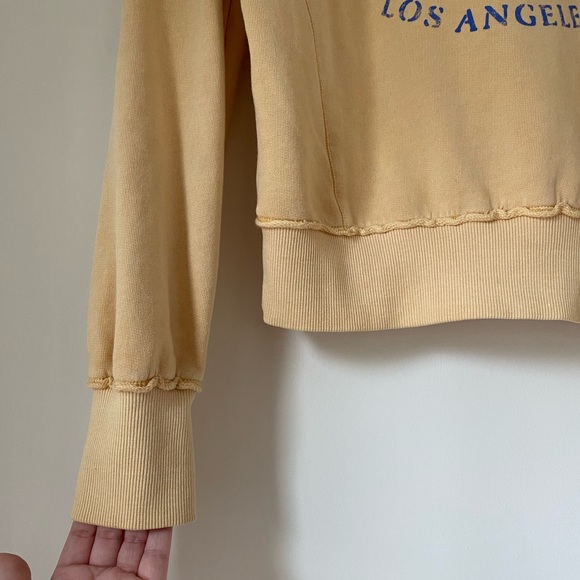 Anthropologie Maeve Highland Park Los Angels Pullover Sweatshirt - Picture 5 of 6